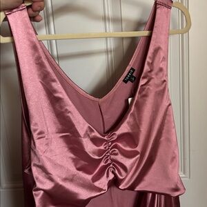 NWT Torrid Pink Satin Sleeveless Dress